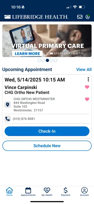 LifeBridge Health screenshot 1