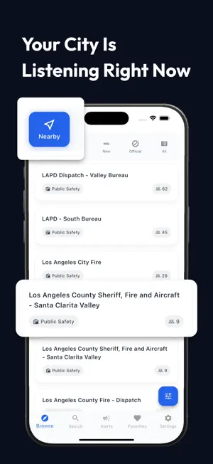Police Scanner: Live 911 Radio screenshot 2