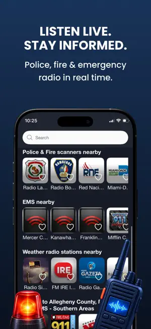 Police Scanner・Emergency Radio screenshot 2