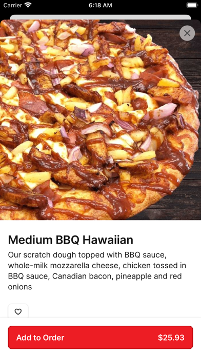 Pizza Casamia Screenshot