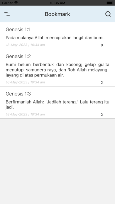 Alkitab Indonesian Bible Screenshot