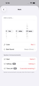 Timer+ Countdown & Stopwatch screenshot