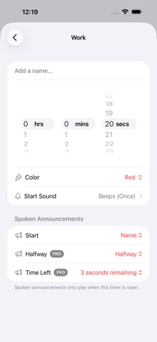 Timer+ Countdown & Stopwatch Screenshot 4 of 10