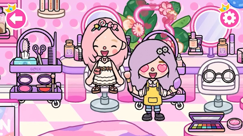 Princess Town Makeup Spa Games screenshot 3