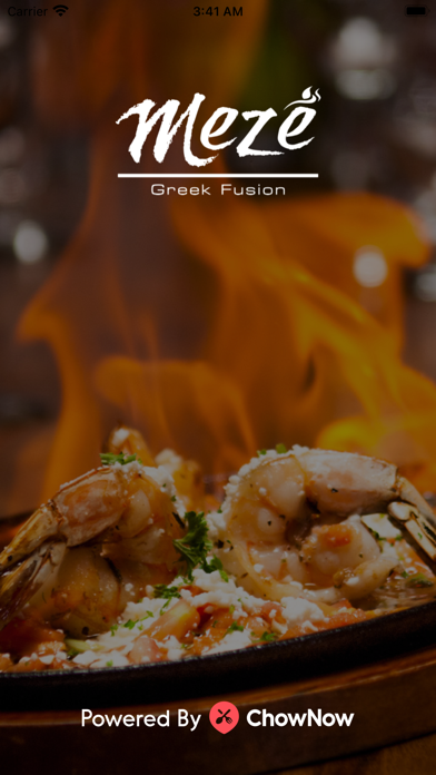 Meze Delivery app screenshot