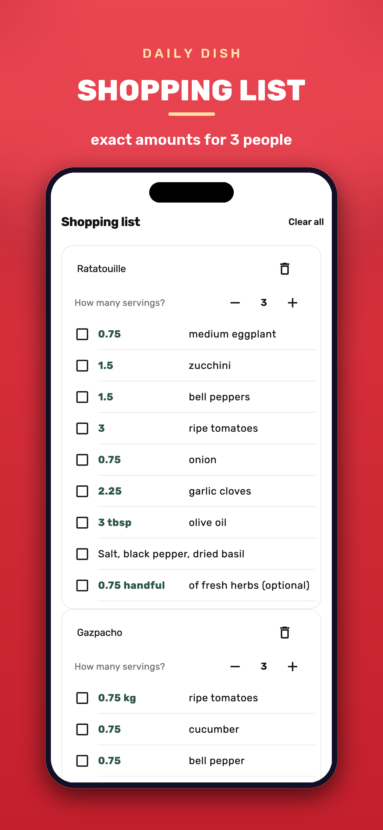 Daily Dish — Recipes screenshot 3