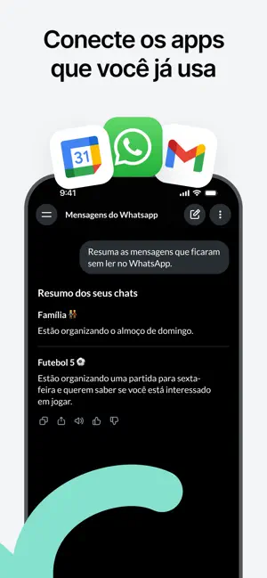 Zapia AI - Assistente Pessoal iPhone screenshot 5