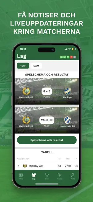 Forza Bajen iPhone screenshot 3