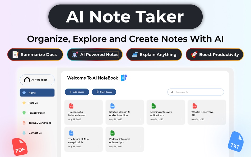 #1. Notebook Research Assistant (macOS) 게시자: Sameer Sultan