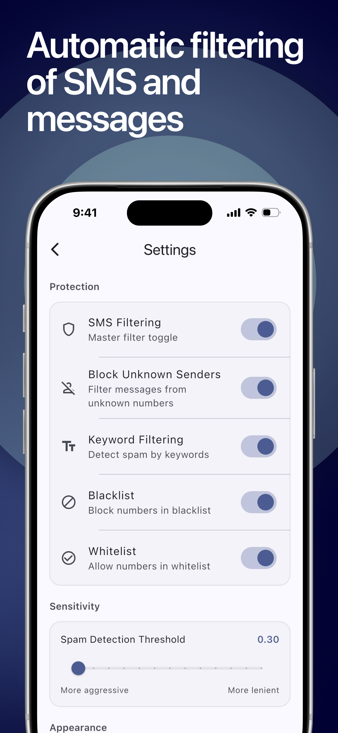 SpamShield - Spam Blocker screenshot 3