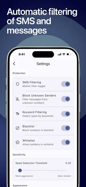 SpamShield - Spam Blocker screenshot 3