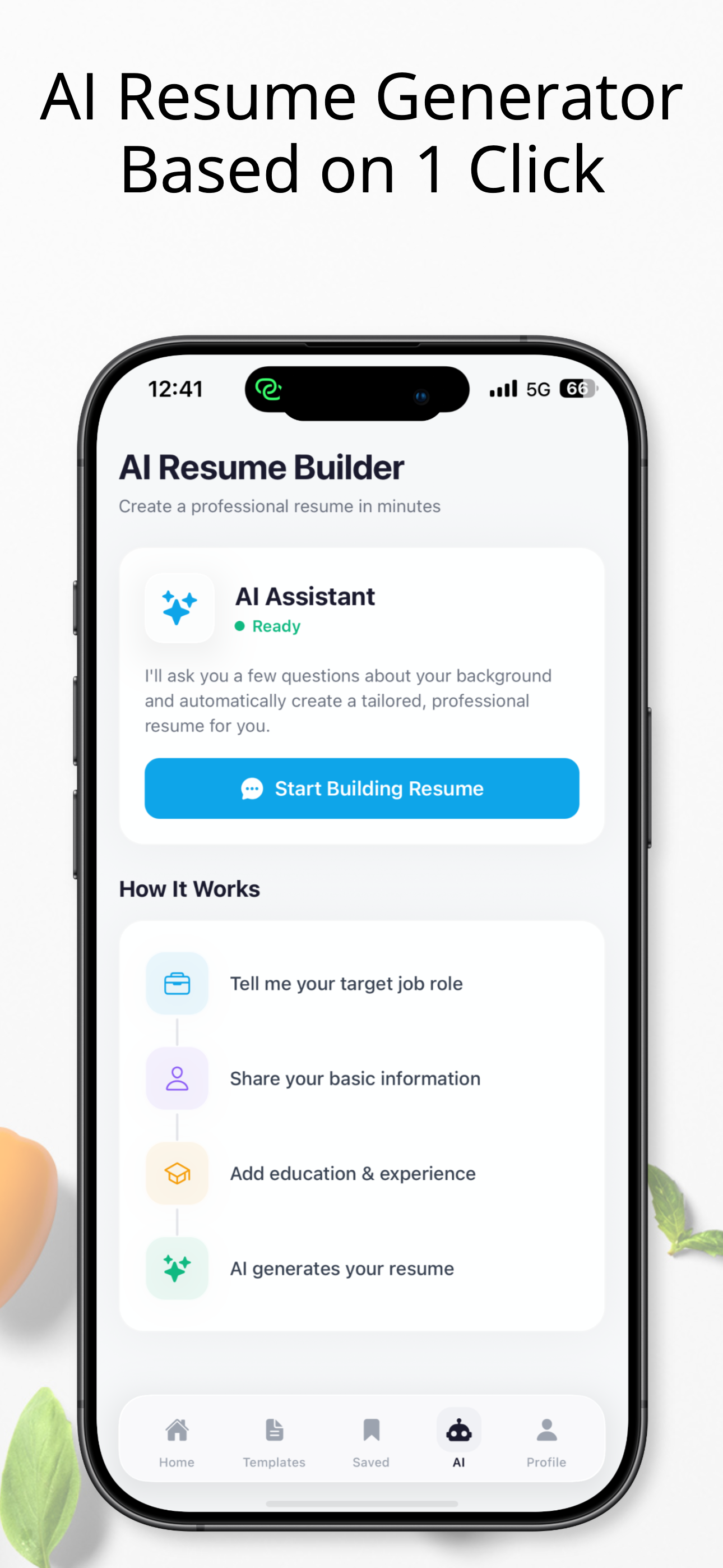 AI Resume: Builder & Writer screenshot 4