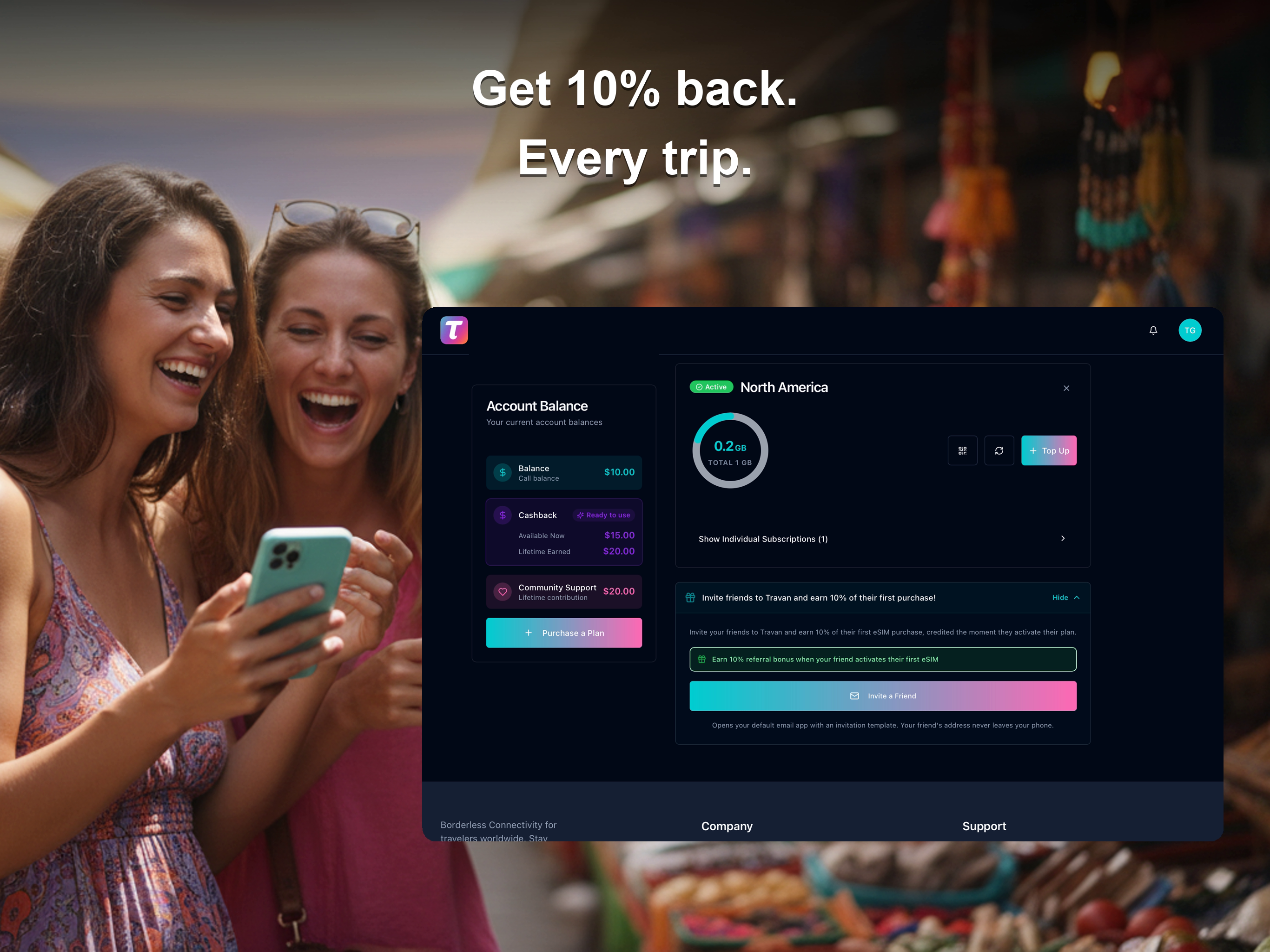 Travan: Travel eSIM & Calls screenshot 9
