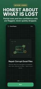 XLSX Repair: XLS File Recovery screenshot