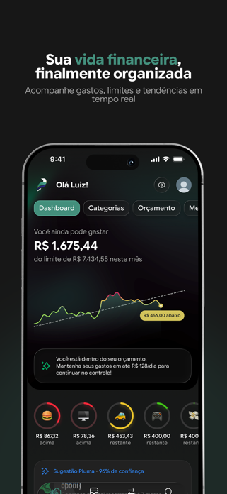 Pluma Finance Screenshot 1 of 8