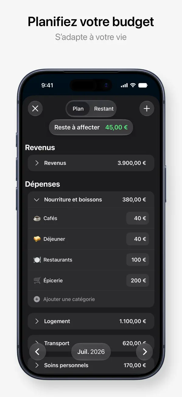 Screenshot #3 pour Suivi Budget - Brim