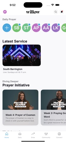 Willow Creek Church App app screenshot