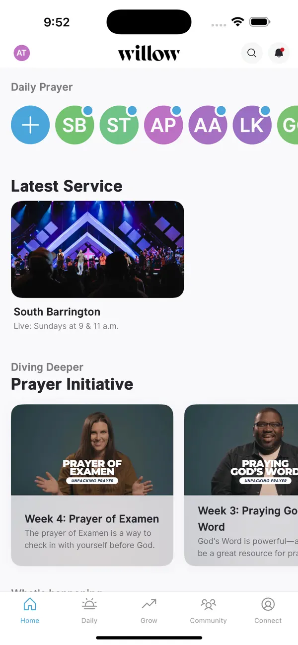 Screenshot #1 pour Willow Creek Church App