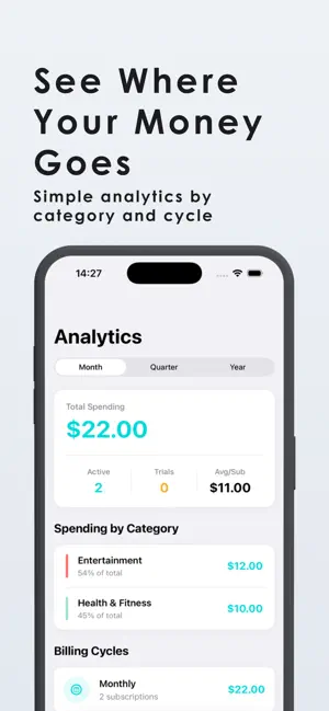 Subscription Guardian: Manager screenshot 4
