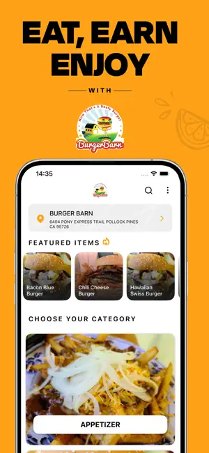 BURGER BARN ORDERING screenshot 1