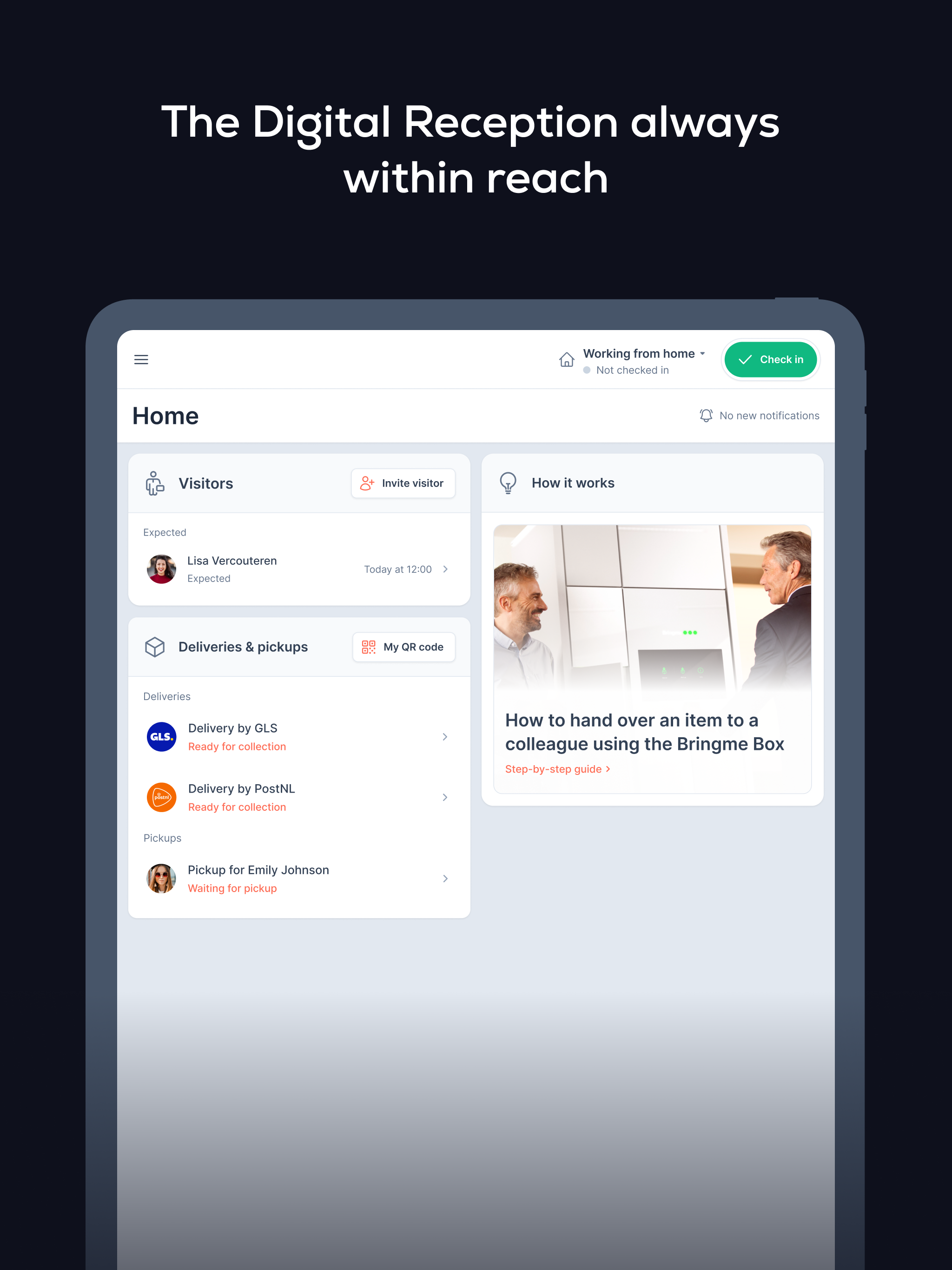 Bringme the official app