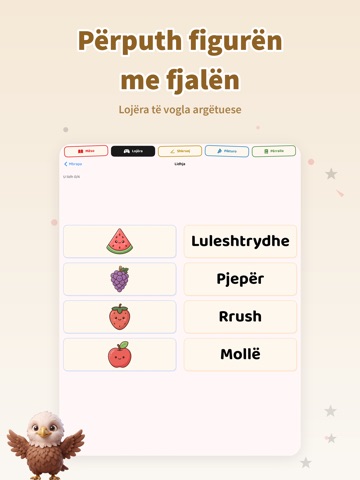 Shqipo - Mëso shqip Albanian iPad screenshot