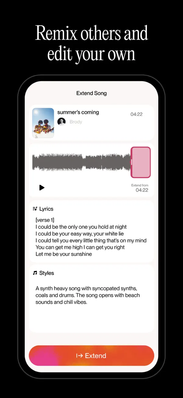 Suno - AI Songs & Music screenshot 6