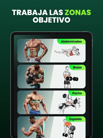 Gymax: Entrenamiento Muscular iPad screenshot 4