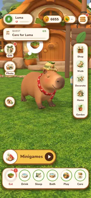 Luma: My Capybara screenshot 2