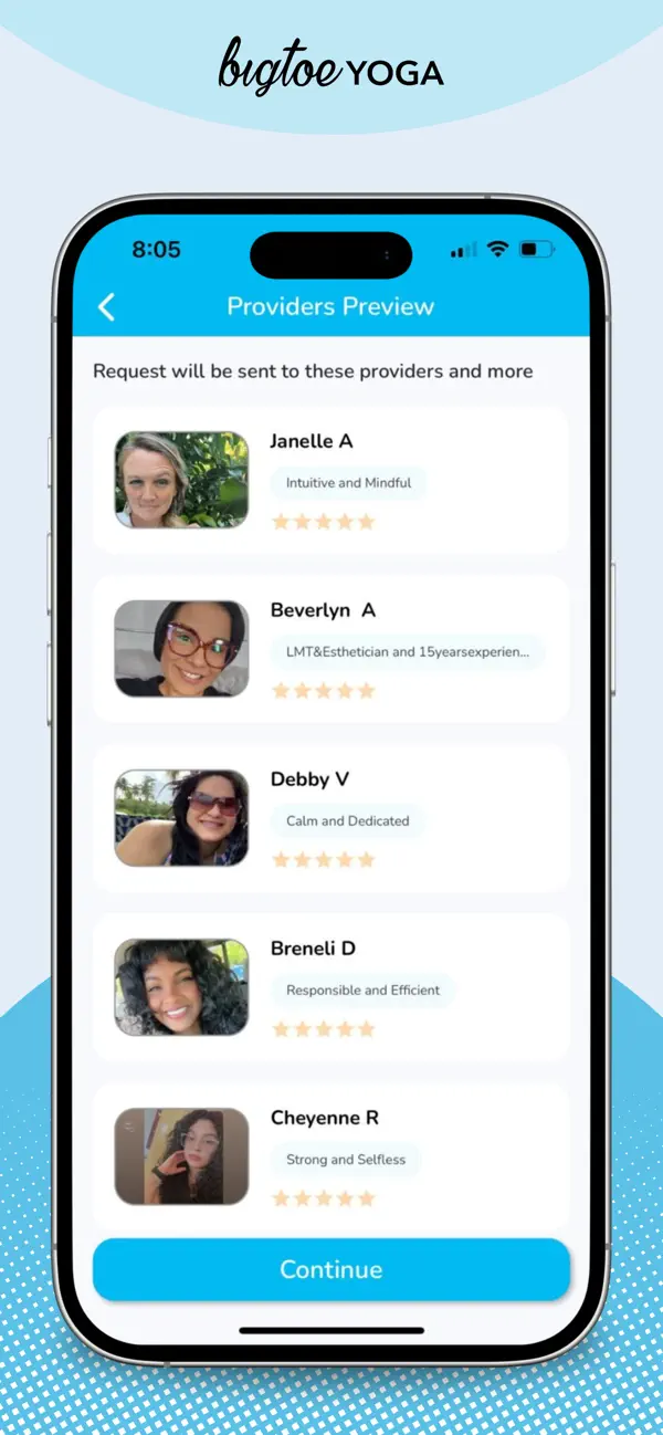 Screenshot #2 pour Bigtoe: Massage On Demand