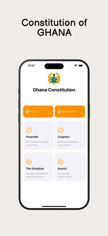 Ghanaian Constitution Screenshot 1 of 5