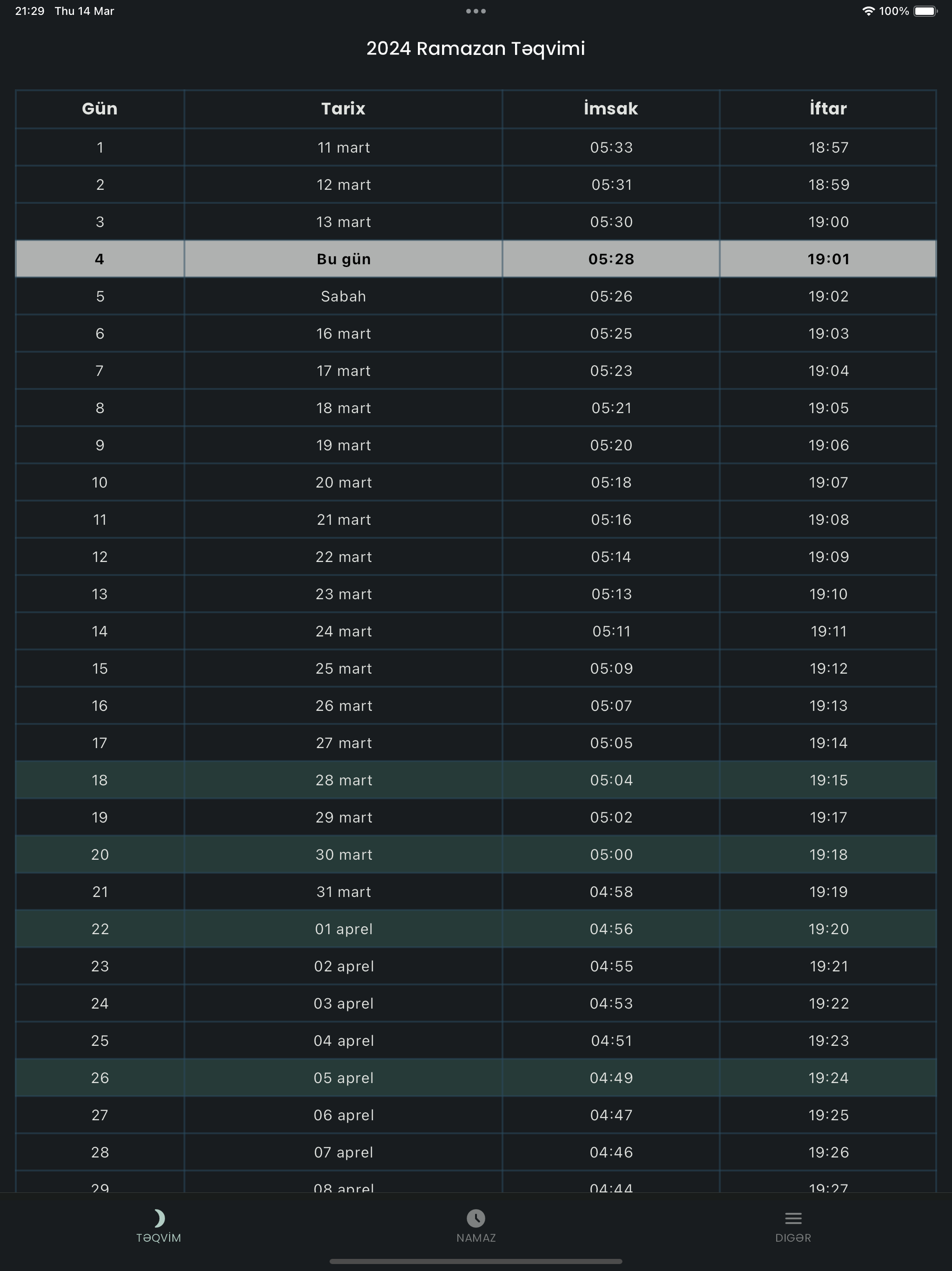 Beyt: Quran and Prayer Times