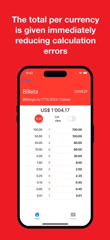 Billeta screenshot