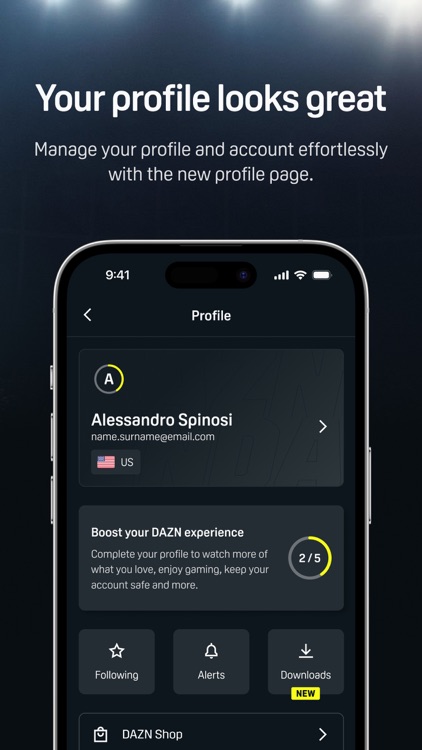 DAZN: Stream Live Sports screenshot-9