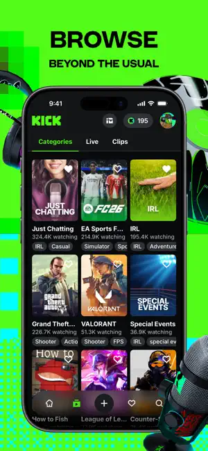 KICK - Live Streaming screenshot 2