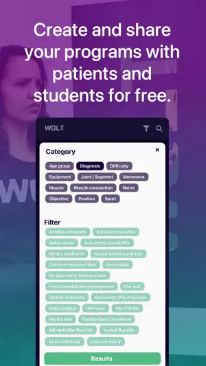 Wolt: Physiotherapy & Fitness screenshot 4