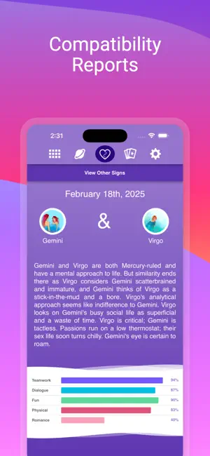 Love Horoscopes screenshot 3