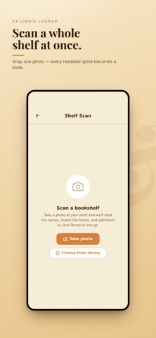 Ex Libris Lookup iPhone screenshot