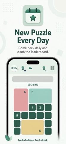 Shikaku: Grid Logic Puzzle iPhone screenshot