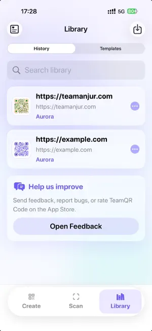TeamQRCode screenshot 3