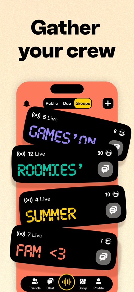 Walkie Talkie - All Talk App - Topic Channels