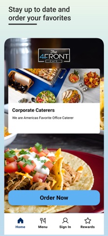 4 Front Cafe Ordering Screenshot 1 of 4