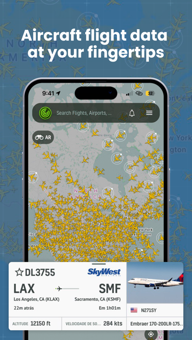 RadarBox · Live Flight Tracker Screenshot