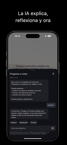Luma: Fondos bíblicos iPhone screenshot 3