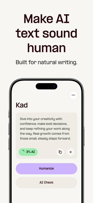 Humanize AI Detector : Kad Screenshot 5 of 5