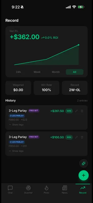 Clutch: AI Sports Advisor screenshot 2