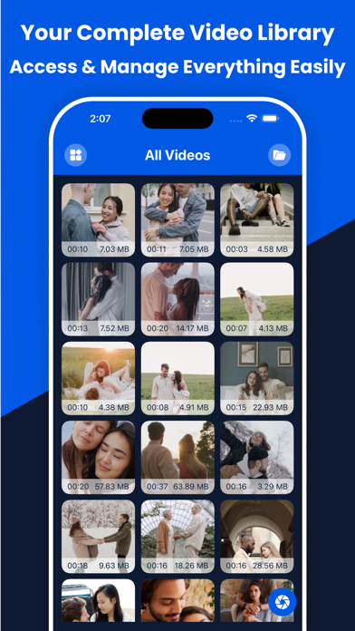 Screenshot #1 pour Video Compressor: Video Editor