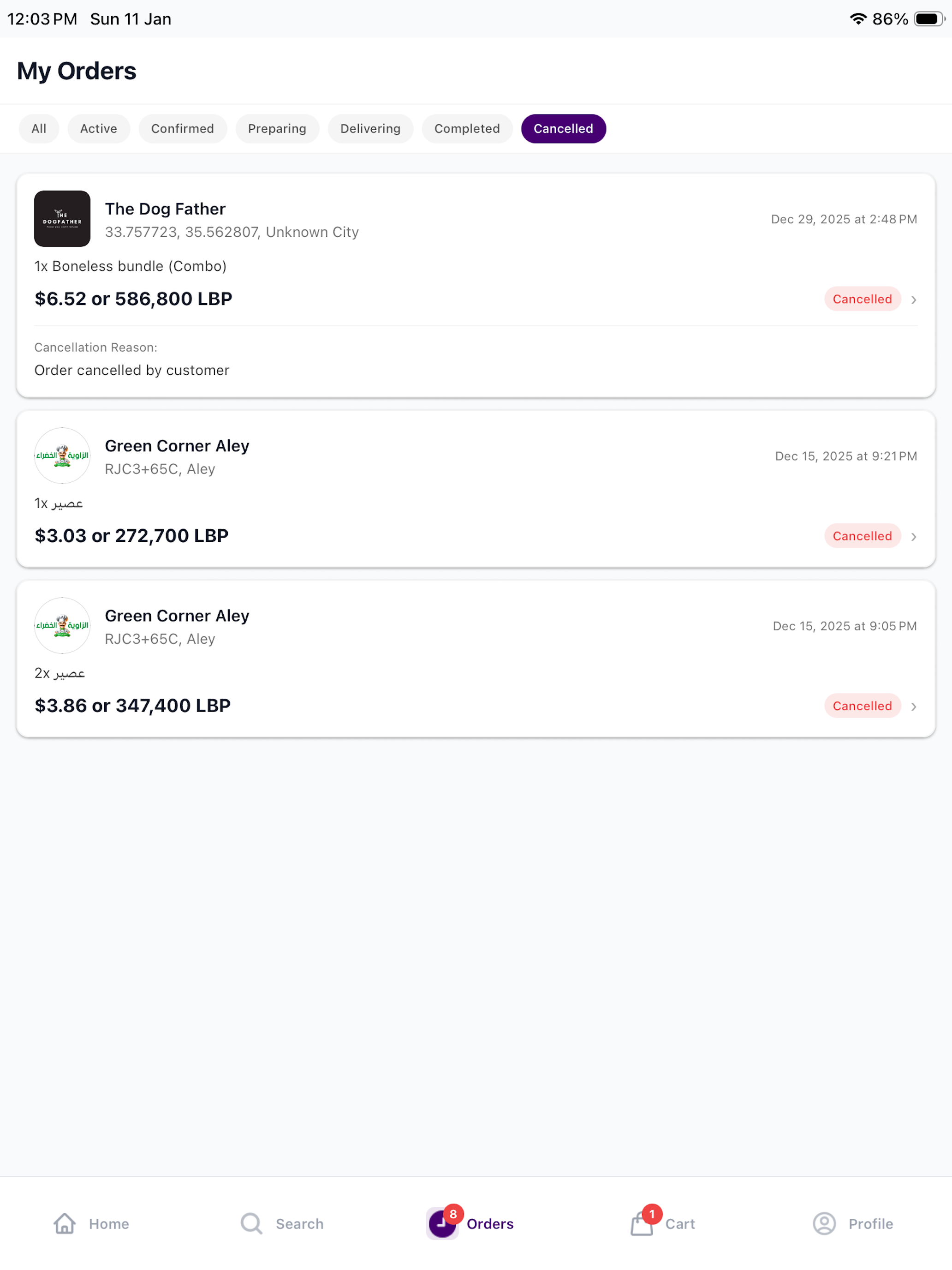 Orderitu screenshot 6