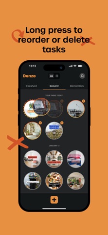 Donzo App iPhone screenshot