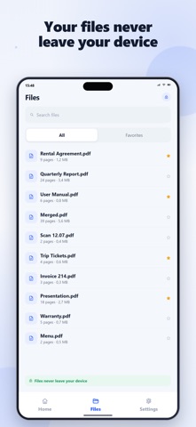 evPDF: 16-in-1 PDF Tools Screenshot 8 of 8
